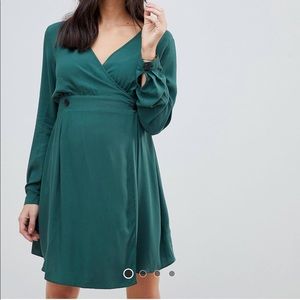 Asos Wrap Maternity Dress